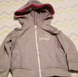 🎉*Sale Alert* Puma Pink Zipper Hoodie